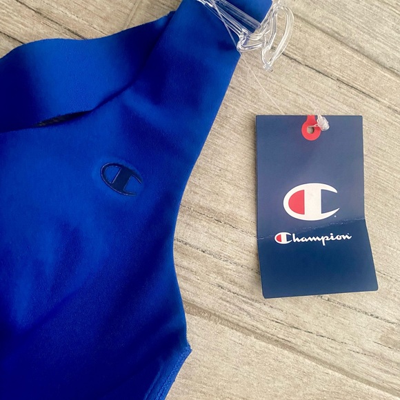Sports Bra Champion XS Royal Blue Workout new - Picture 2 of 4